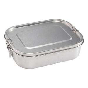 HAPS Nordic Steel lunch box with divider - Large - Steel 