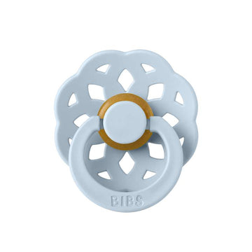 Bibs Boheme Pacifier - sz. 2 - natural rubber - Baby Blue 