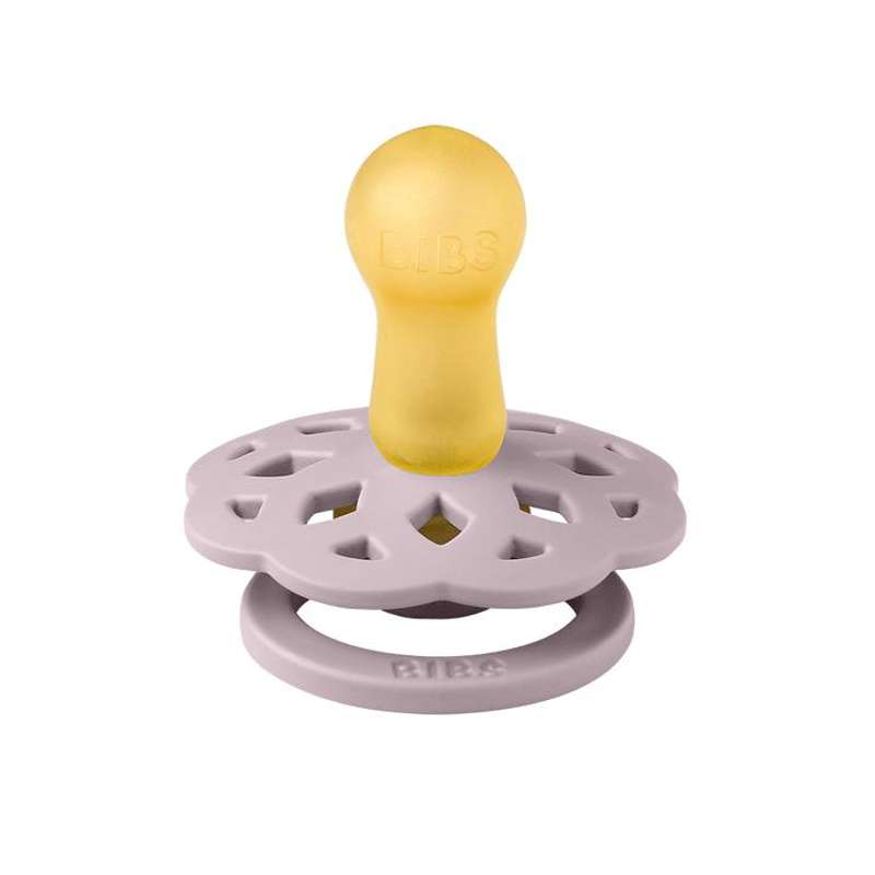 Succhietto Bibs Boheme - 2-Pak - tg. 1 - gomma naturale - Fiore/Lilla Sfumato 