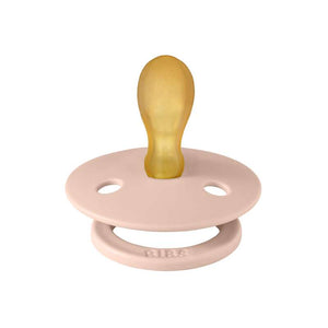 BIBS Symmetrisk Colour Sut - str. 2 - naturgummi - Blush 