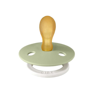 BIBS Culoare simetrică Sut - măr. 2 - cauciuc natural - GLOW - Sage 