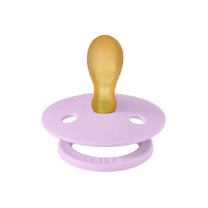 BIBS Symmetrisk Farge Sut - str. 2 - naturgummi - Violet Himmel 