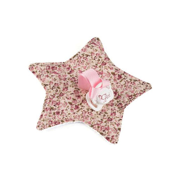 Asi Dreams Pacifier Cloth with Pacifier - Vintage Rosa 