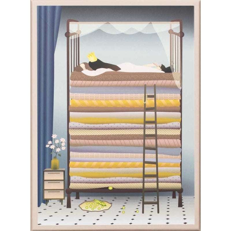 ViSSEVASSE Puzzle - The Princess and the Pea (100 Pieces) 