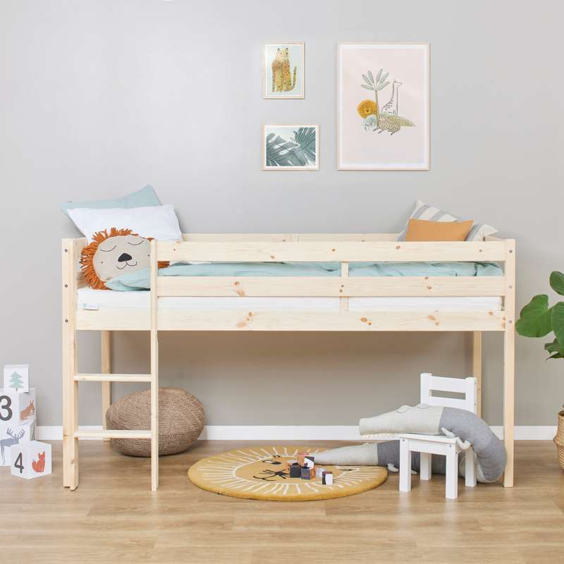 Hoppekids ECO Comfort - Puolipäivävuode - Useita kokoja - Luonnollinen 