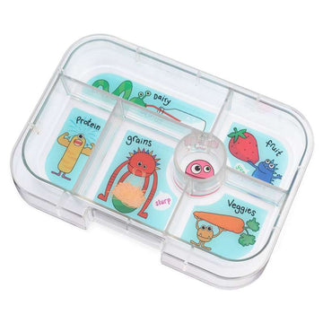 Yumbox Δίσκος - Πρωτότυπος Δίσκος - 6 θήκες - Αστείοι Τέρατα 