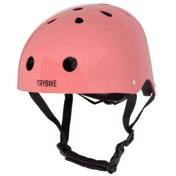 Trybike Fahrradhelm für Kinder und Erwachsene - Gr. M - Vintage Rosa 