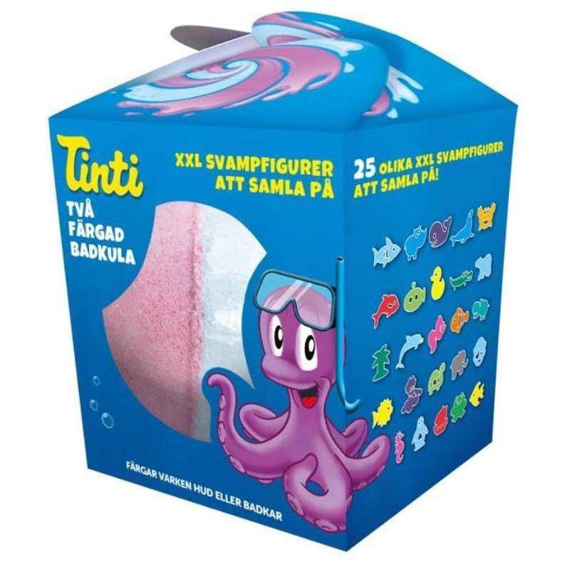 Tinti Ekstra Velik Dvobarvni Čarobni Kroglica z Gobasto Figuro 