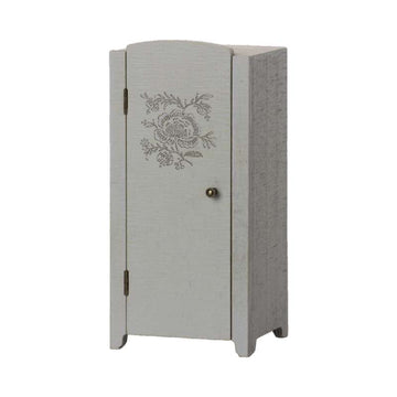 Maileg Miniature cabinet - Gray/Mint 