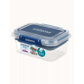 Sistema Rechteckige Stax To Go - 1L - Ozeanblau 