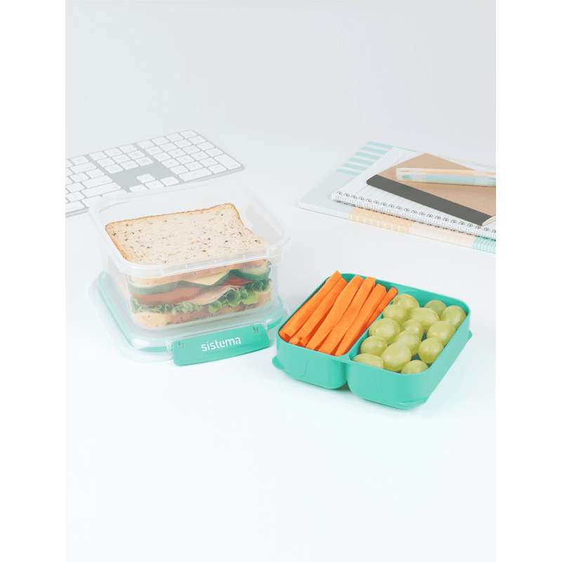 Sistema Square Stax To Go - 1,15L - Mintgrün 