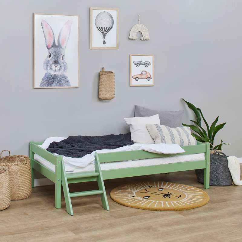 Kid'oh Toddler bed m. Sweet Dream Mattress - 70x160 cm - Green 