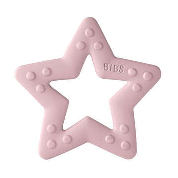 BIBS Igraj - Baby Bitie Ogrlica za zube - Zvijezda - Ružičasta šljiva 