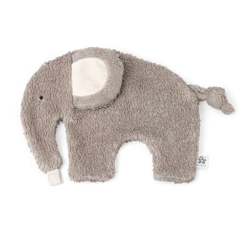 Sebra Doudou et attache-sucette - Fanto - Gris 