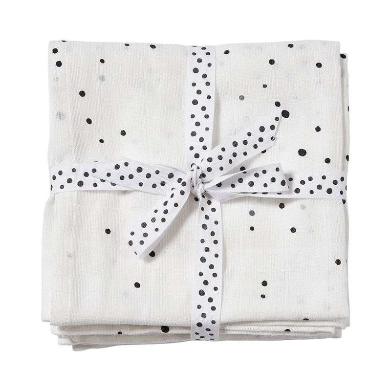 Done By Deer Cloth diapers in a 2-pack - Dreamy Dots (White) 