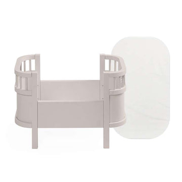 Sebra Postelja za lutke + Blazina - FSC™ 100% - Brezov lubje Roza 