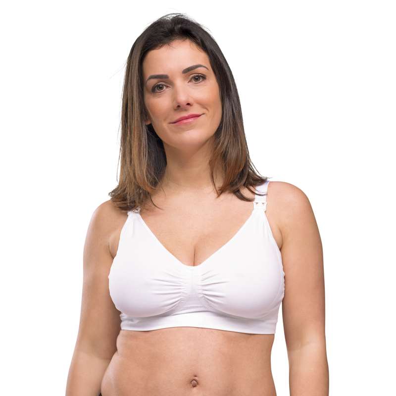 Carriwell Nuova mamma reggiseno allattamento senza cuciture - bianco 
