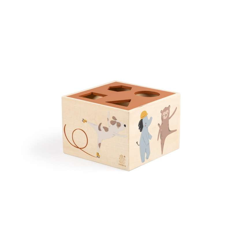 Sebra Wooden stacking box - Toes/Builders 