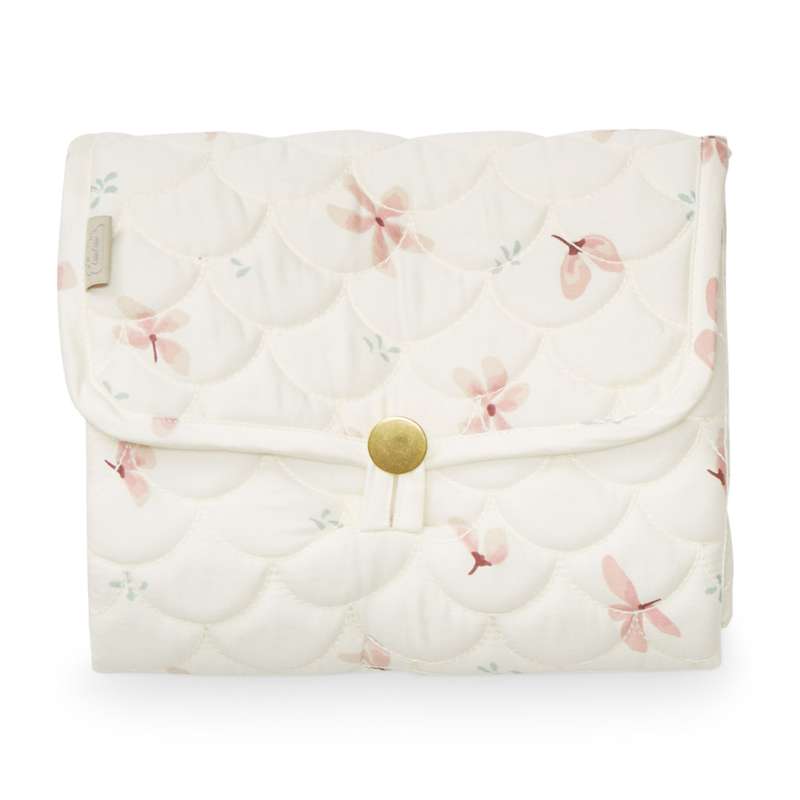 Cam Cam Copenhagen Changing mat - Quilted - OCS - Windflower Cream 