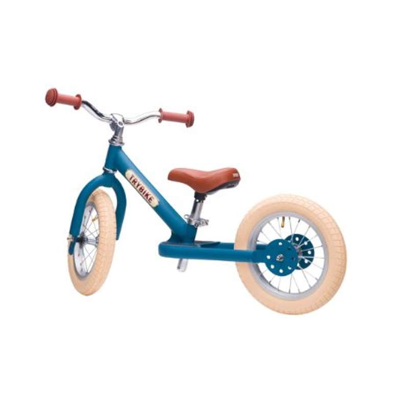 Trybike Balance bike 2 wheels - Blue 