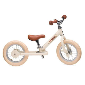 Trybike Bicycle 2 wheels - Cream 