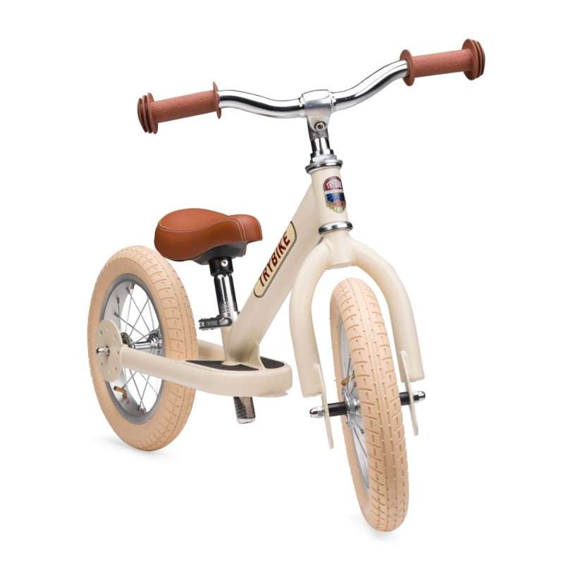 Trybike Bicycle 2 wheels - Cream 