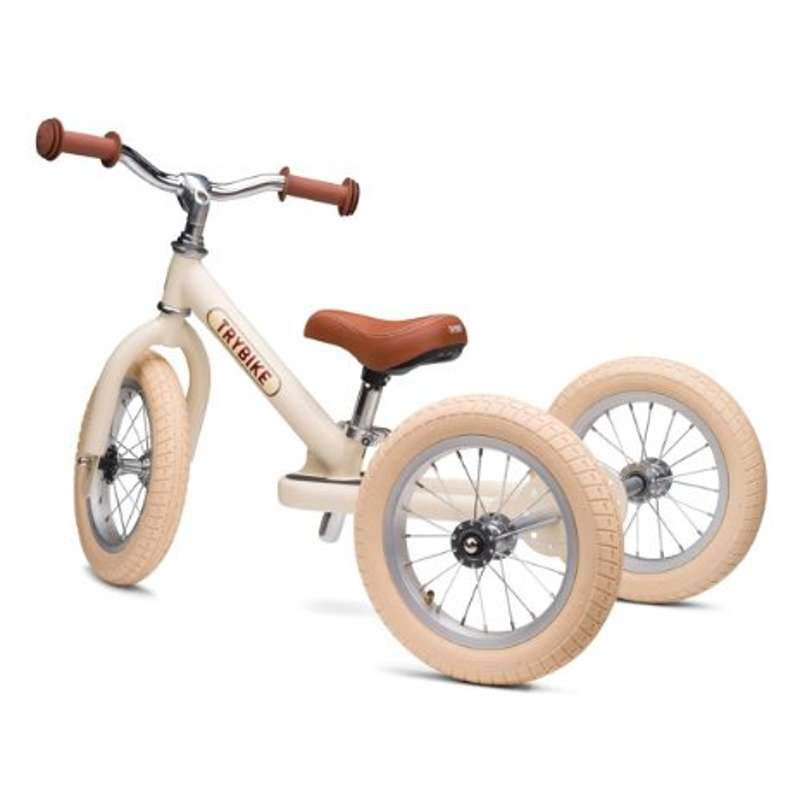 Trybike Bicicleta de carga 3 rodas - Creme 