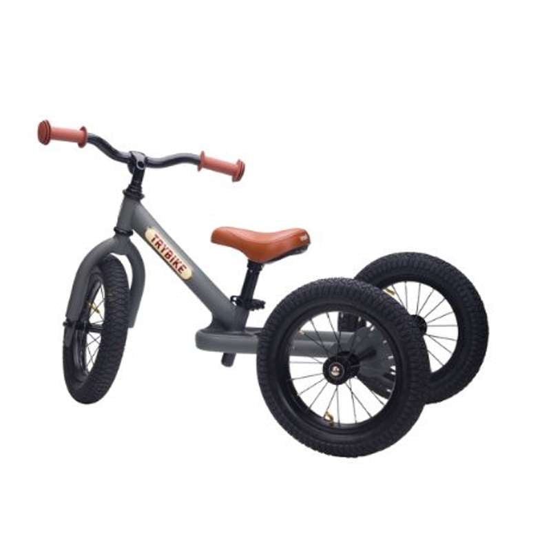 Trybike Bicicleta de carga 3 ruedas - Gris antracita 