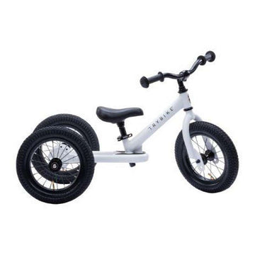 Trybike Tricycle 3 wheels - White 