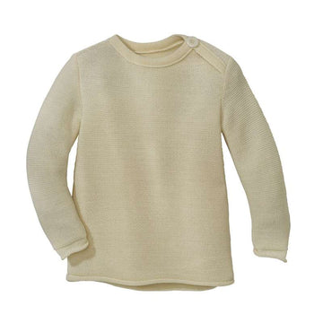 Disana Melange Sweater - Merino wool - Natural 