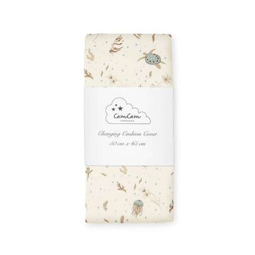 Cam Cam Copenhagen Changing pad cover - OCS100 - Sea Garden 