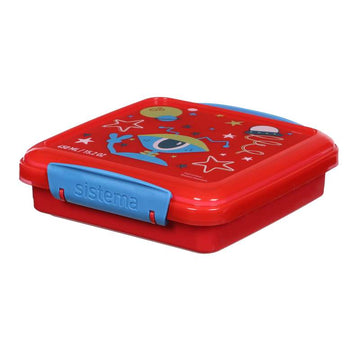 Sistema Sandwich Box Lunch - Madkasse - Kids - 450ml - One Eyed Alien/Watermelon