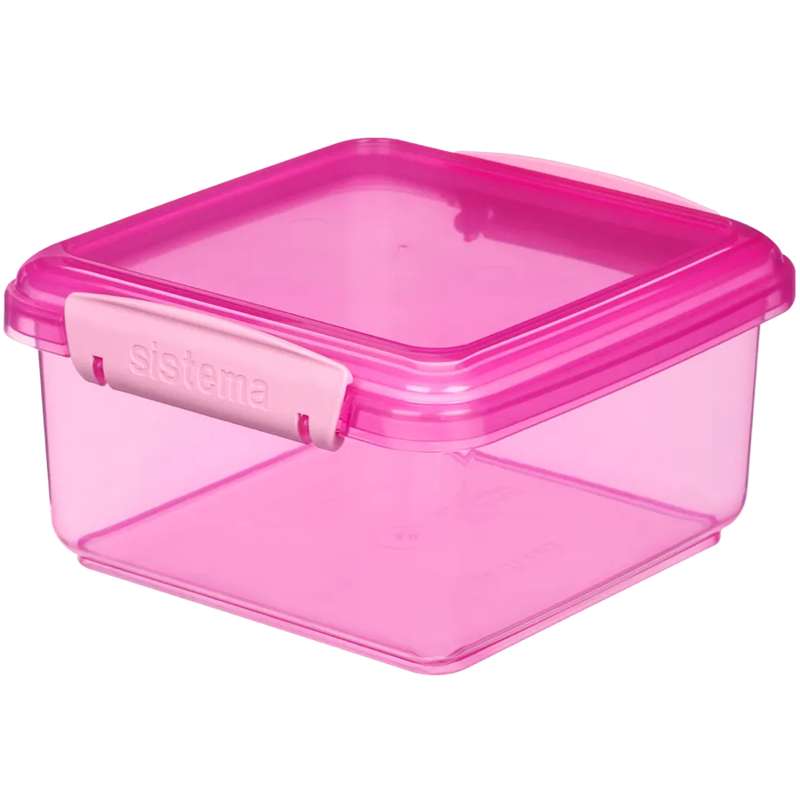 Sistema Lounasrasia - Lunch Plus - 1.2L - Vaaleanpunainen 