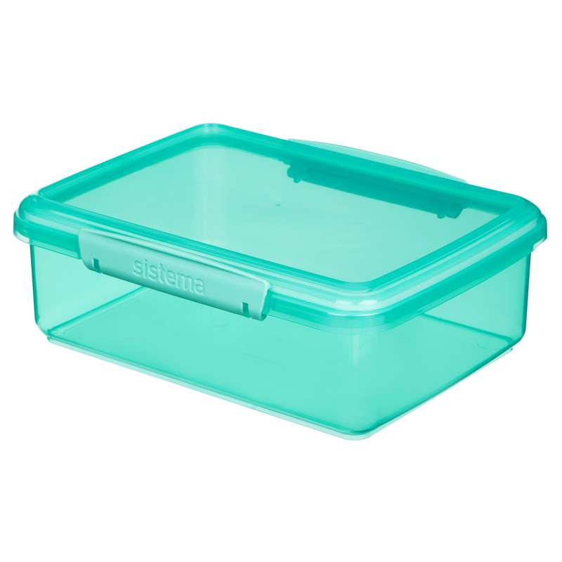 Sistema Obědový box - Snídaně - 2L - Mátově modrá 