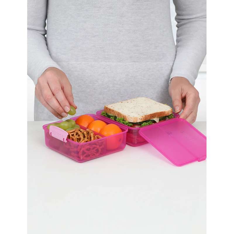 Sistema Brotdose - Lunch Cube - 1,4L - Pink 
