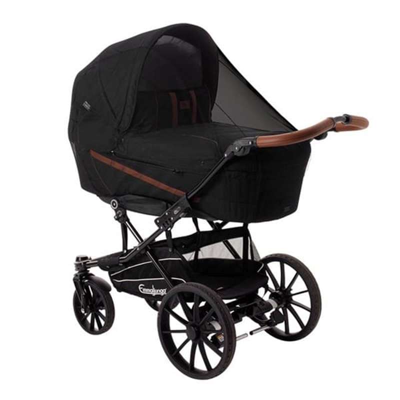 Baby Dan Rede de insetos para carrinho de bebé - preto deluxe 