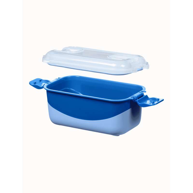 Sistema Rectangle Heatables - 890ml - Lazuli