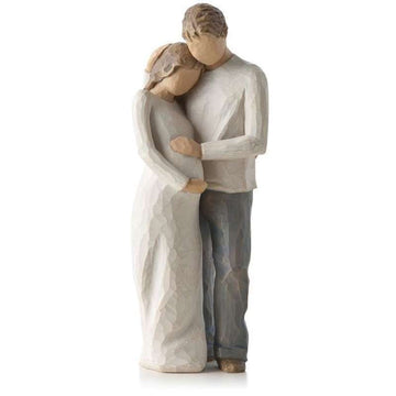 Willow Tree Accueil Figurine (homme et femme enceinte) 