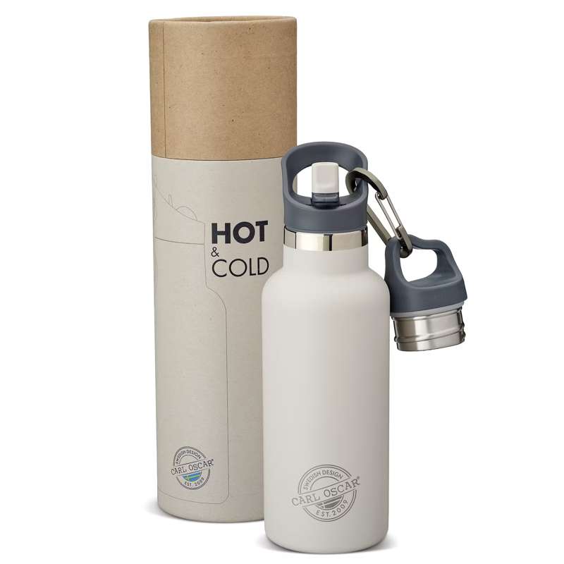 Carl Oscar TEMPFlask Thermos Bottle - 0.5L (Gray) 