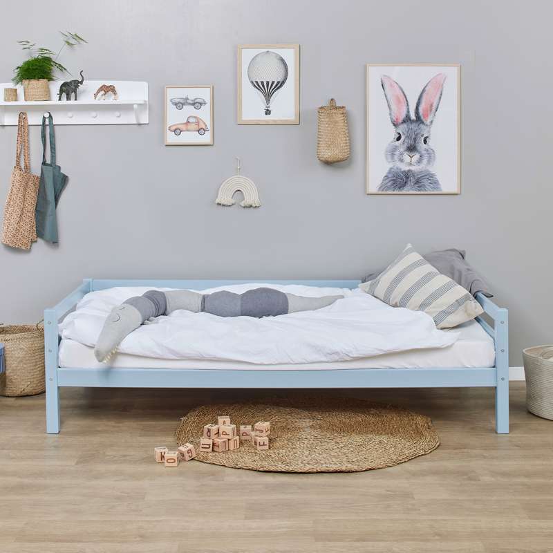 Hoppekids ECO Dream - Moja boja Juniorseng - 90x200 cm. - Razdvojiv - Dream Blue 