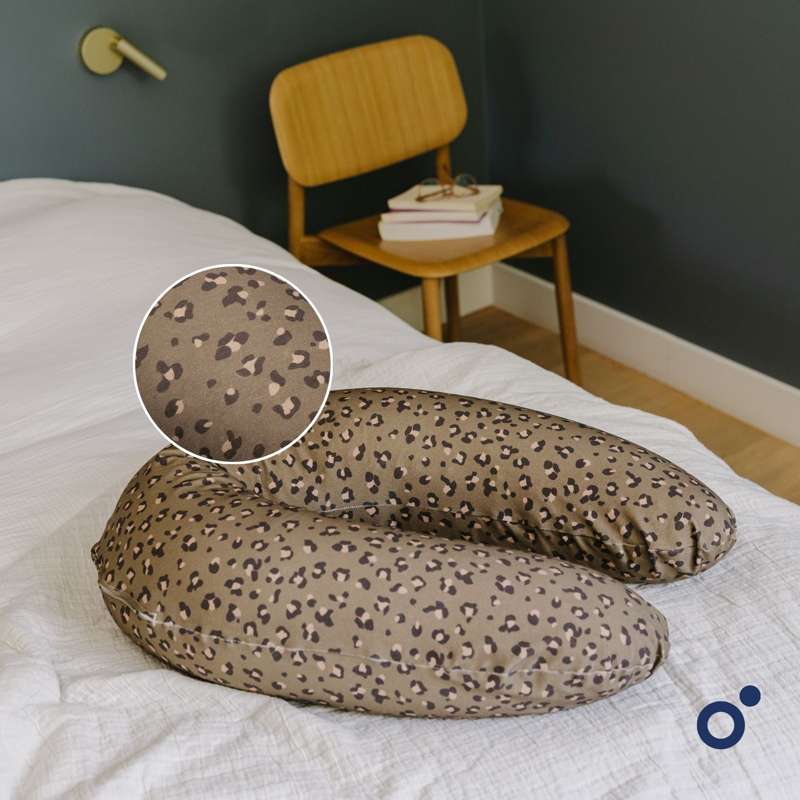 Doomoo Nursing/Pregnancy Pillow - Dark Leopard 