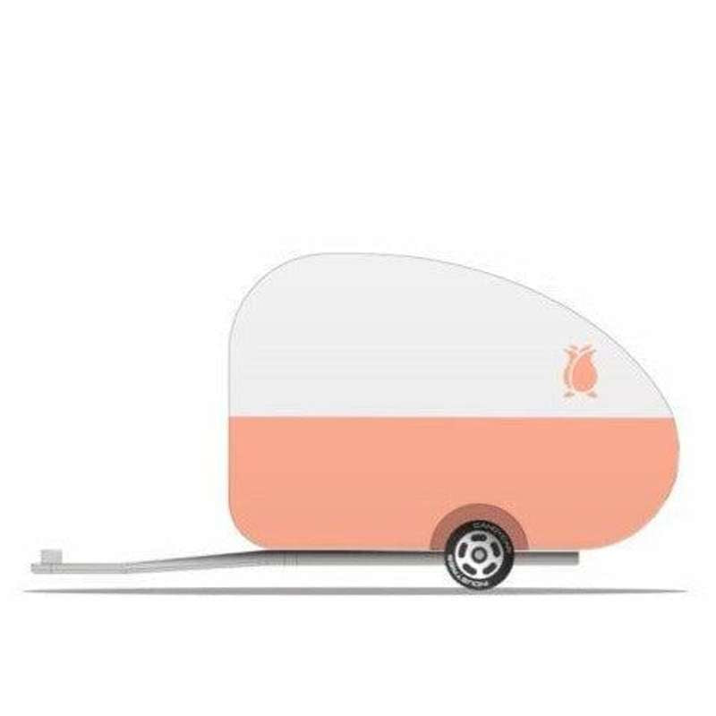 Candylab Toys Candycar - rosebud camper 