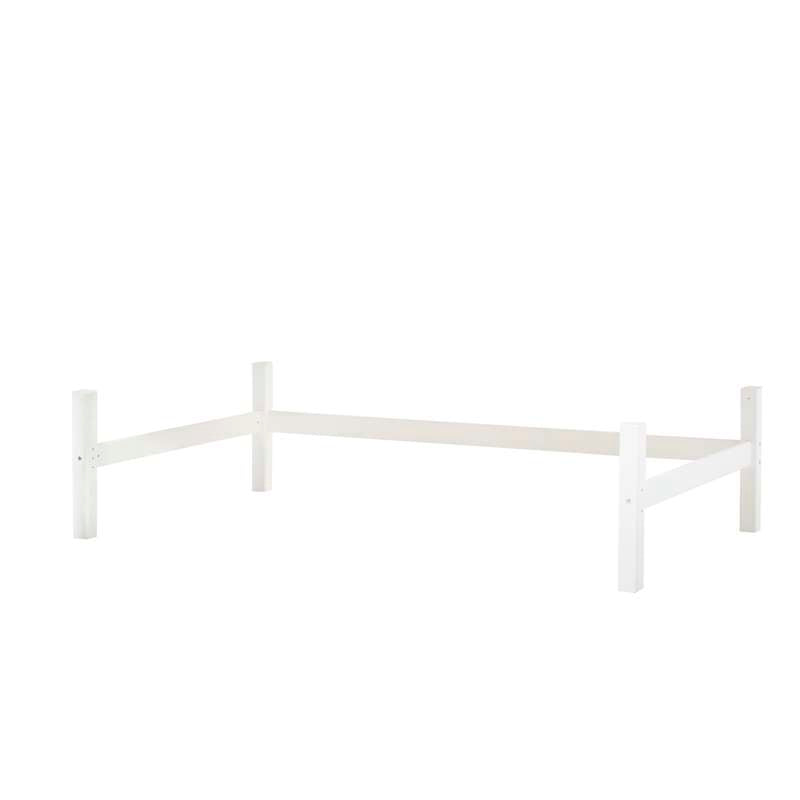 Hoppekids ECO Luxury - Halvhøy Modul - 120x200 cm. - Hvit 