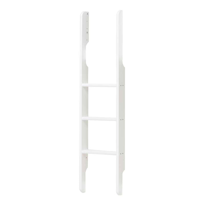 Hoppekids ECO Luxury - Escalera Recta para Cama Alta - Blanca 