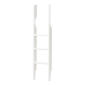 Hoppekids ECO Luxury - Straight Ladder to High Bunk Bed - White 