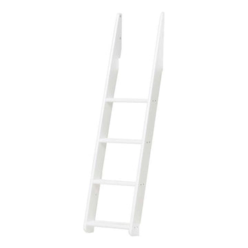 Hoppekids ECO Luxury - Schuin Ladder naar Hoogslaper - Wit 