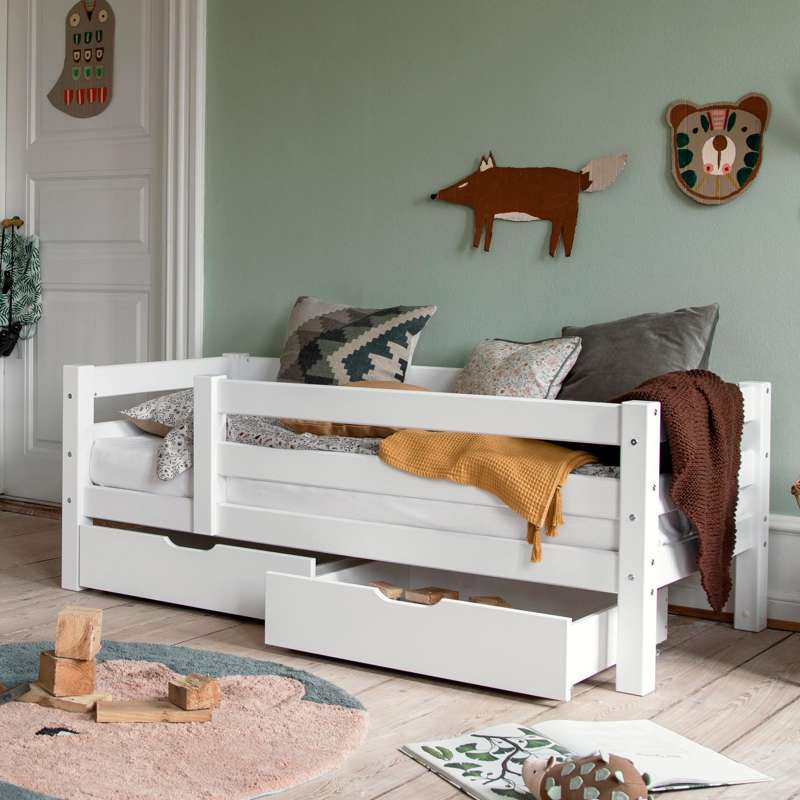 Hoppekids ECO Luxury - Postelja konj 3/4 - Več velikosti - Bela 