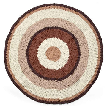 Sebra Crocheted rug - Dreamy Rose 