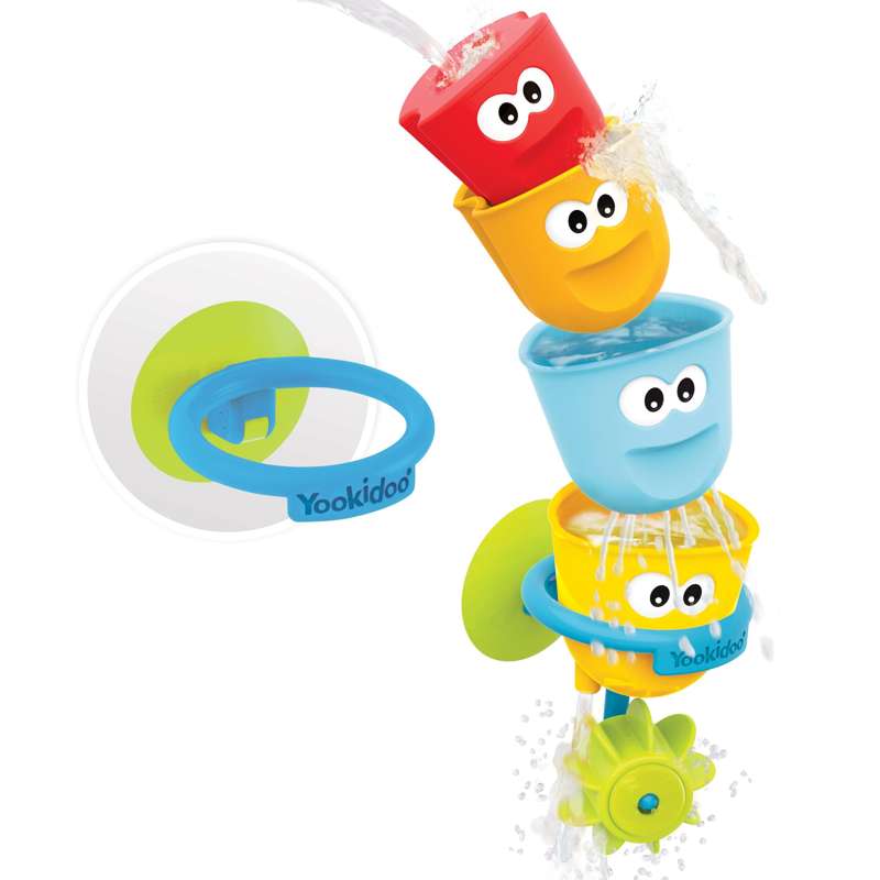 Yookidoo Jouet de bain Fill 'N' Spill Action Cups 