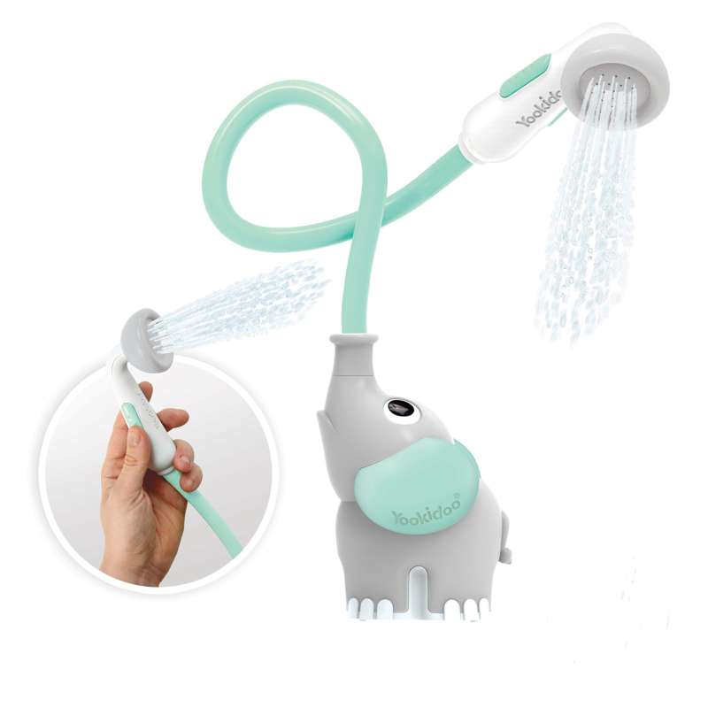 Yookidoo Bath toy elephant shower - turquoise 